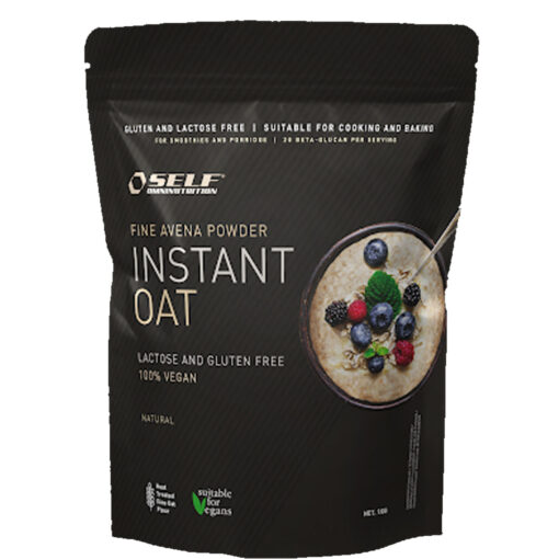 INSTANT OAT 100% naturale (farina di avena), fonte di proteine e grassi sani, ricca in fibre, Ideale per pancakes e smoothies, nutriente, energetico. Senza glutine e lattosio