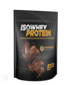 Isowhey Protein è un integratore alimentare proteico energetico a base di proteine del latte concentrate e proteine del siero del latto isolate ( Volactive Ultrawhey XP instant).