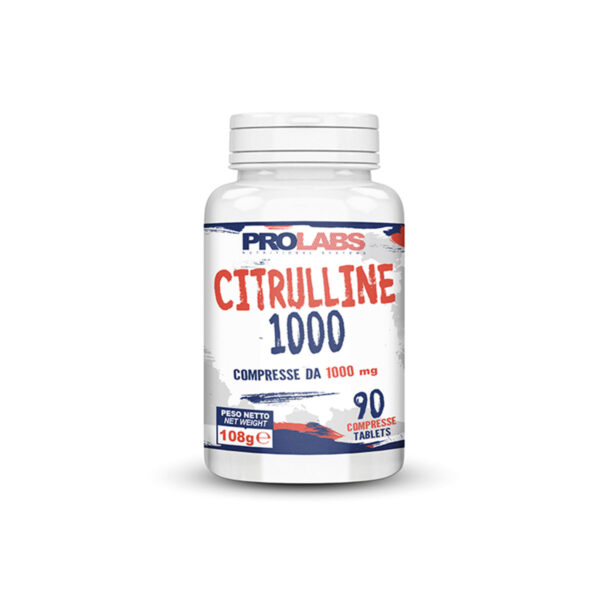 lL-CITRULLINA DA 1000 mg. Non contiene ingredienti di origine animale.